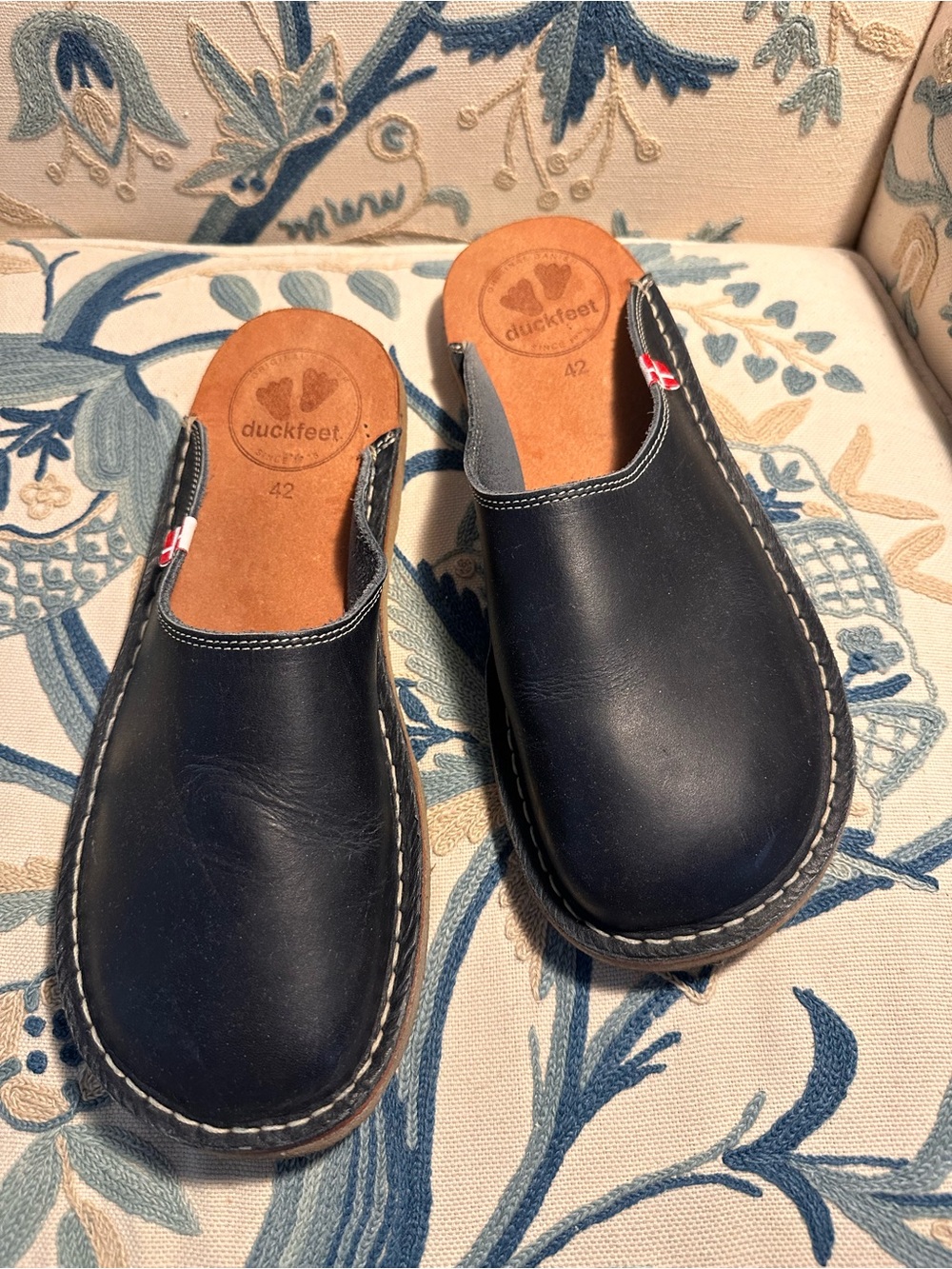 Duckfeet Blavand Slip on Clog.  Size 42